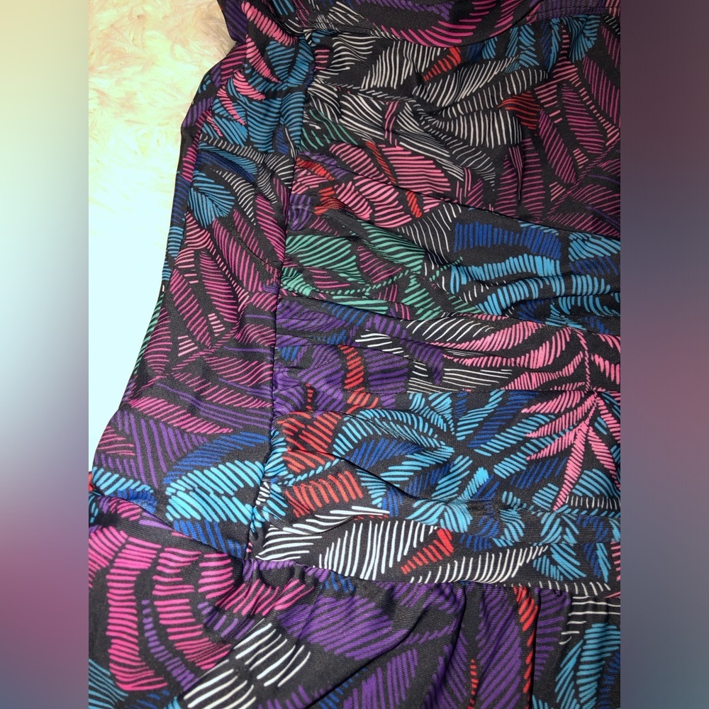 Venus Multicolor Patterned One Piece Swimsuit - image 7